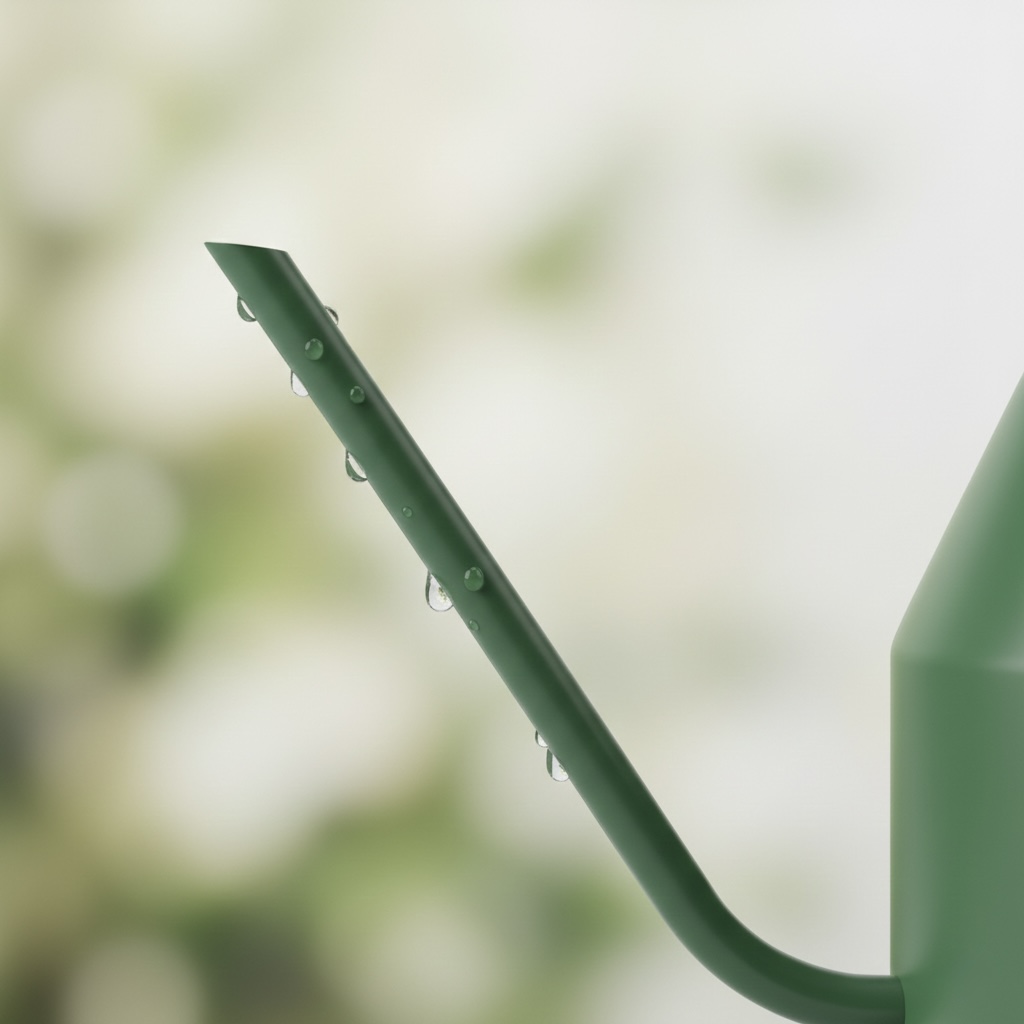 Maple Mart Stainless Steel Watering Can