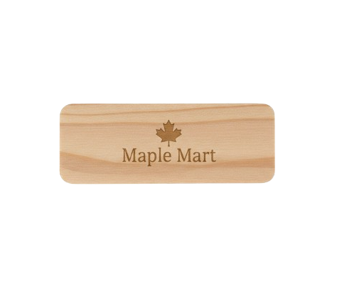 Cedarwood Plant Labels — Maple Mart Edition