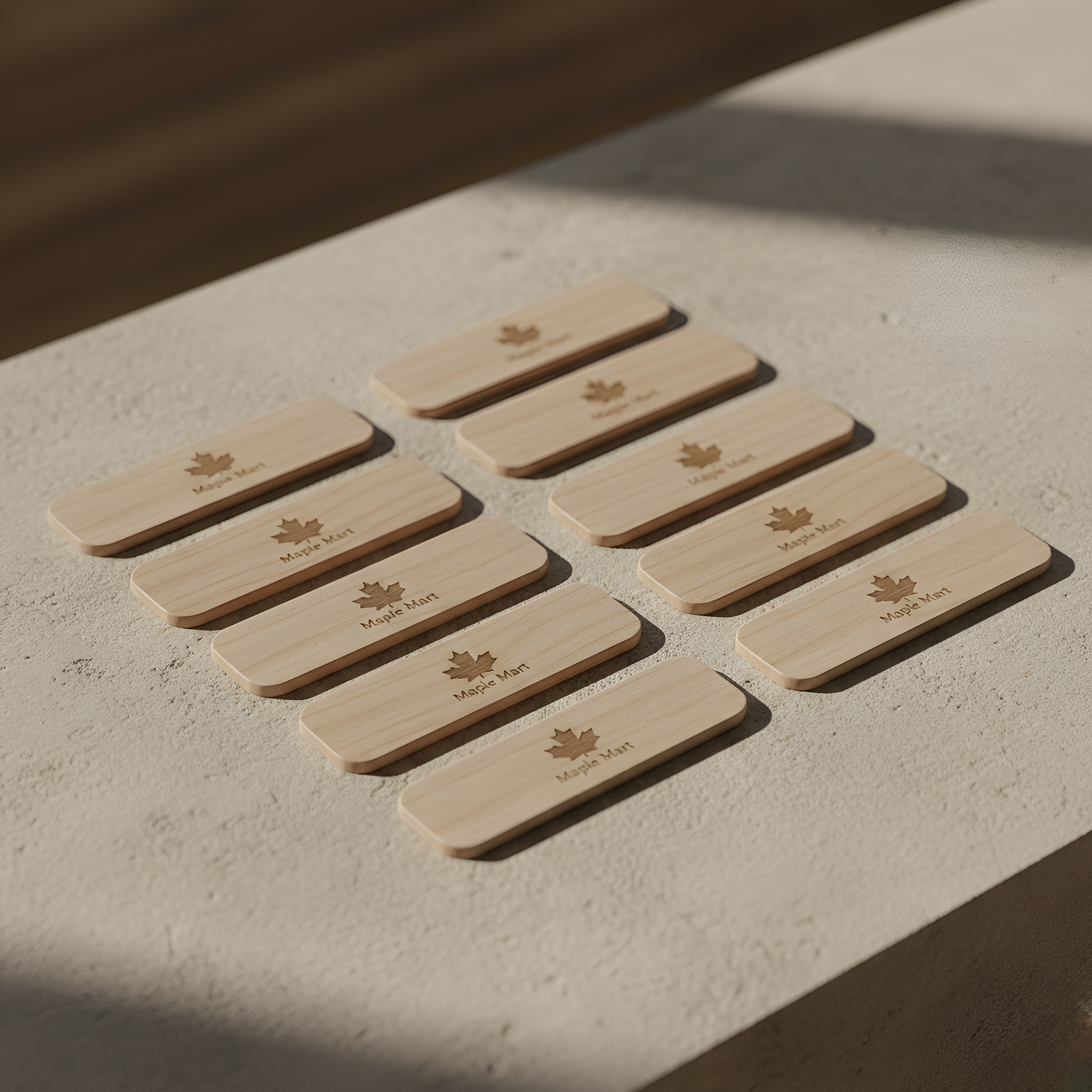 Cedarwood Plant Labels — Maple Mart Edition