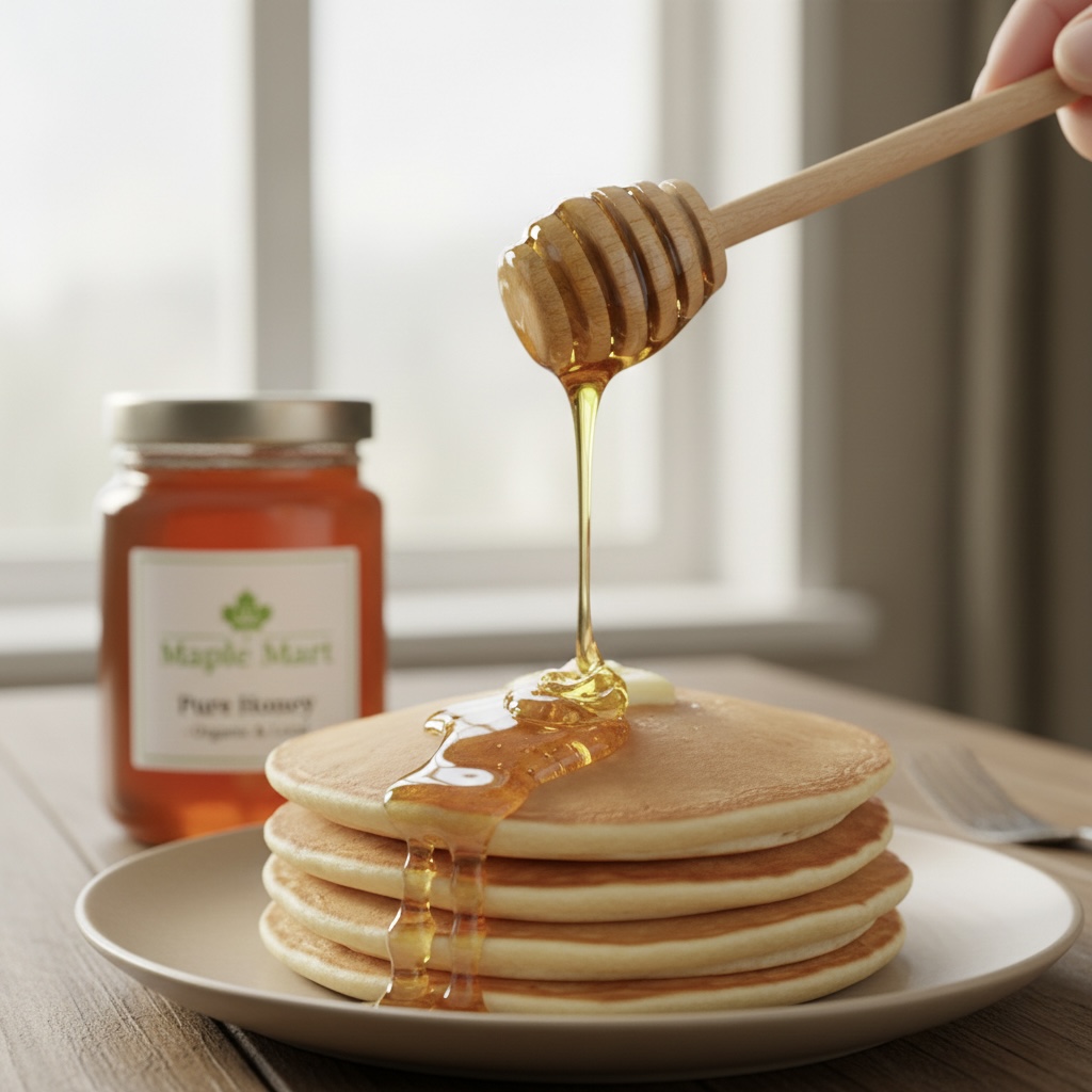 Maple Mart Raw Honey (Unfiltered, Local Blend)